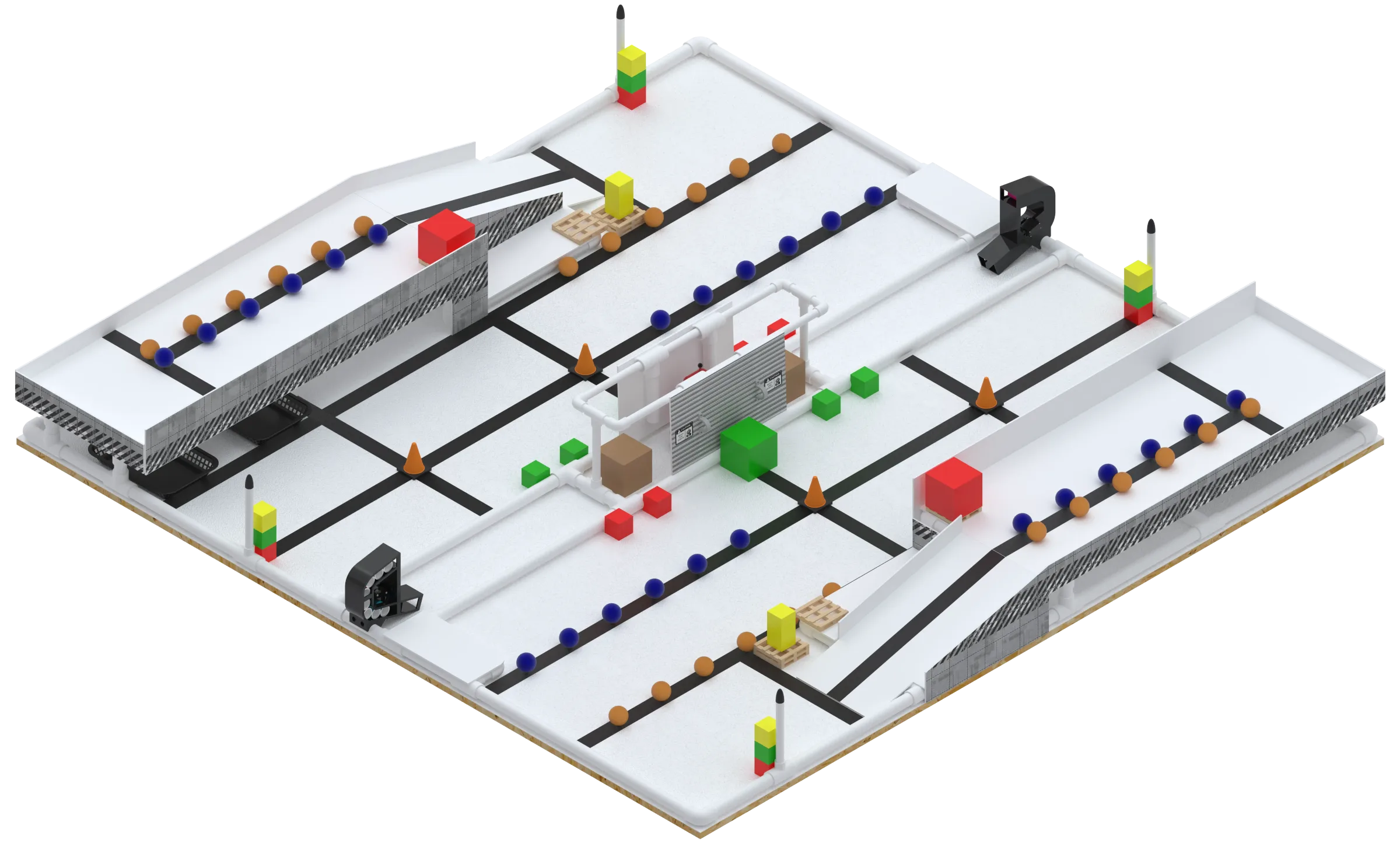 Interactive annotated view of the official 2026 Botball game table